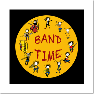 Band time Posters and Art